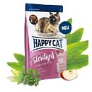 Happy Cat Adult Sterilized - prémium táp ivartalanított macskáknak marhahússal