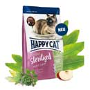 Happy Cat Adult Sterilized - prémium táp ivartalanított macskáknak báránnyal