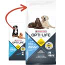 Versele Laga Opti Life Adult Light Medium & Maxi - kutyatáp hízásra hajlamos kutyáknak 