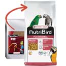 NutriBird P19 Original - tenyészeleség nagypapagájoknak