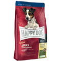 Happy Dog Supreme Africa Mini - gluténmentes táp allergiás kutyáknak strucc hússal